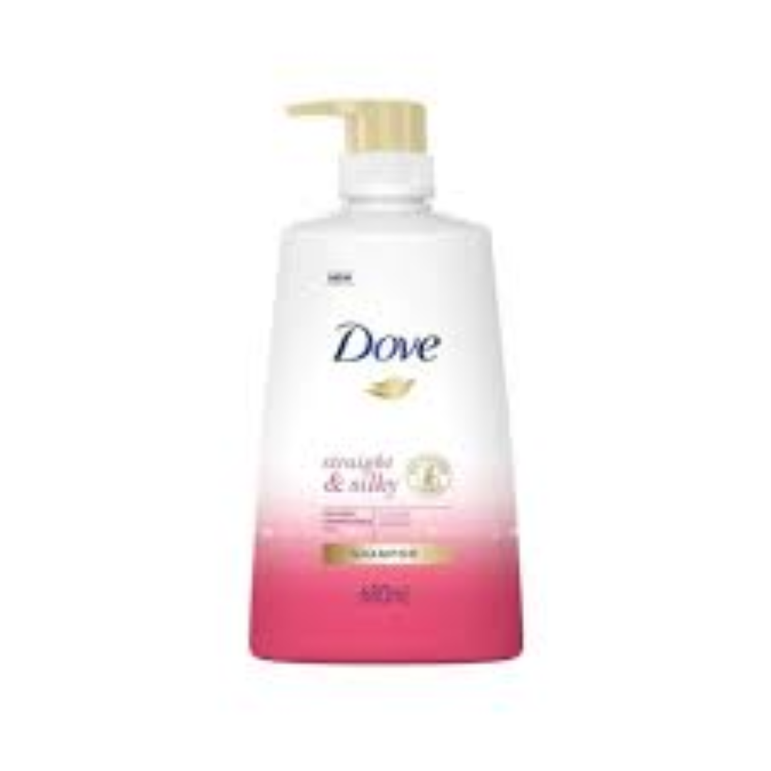 DOVE SHAMPOO STRAIGHT & SILKY 680ML